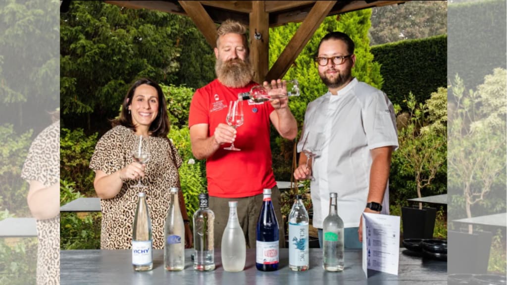 But for chef-owner Joseph Rawlins and water sommelier Doran Binder, the move is less about gimmickry and more about reimagining what non-alcoholic luxury dining can look like. (Image: SWNS)