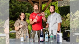 But for chef-owner Joseph Rawlins and water sommelier Doran Binder, the move is less about gimmickry and more about reimagining what non-alcoholic luxury dining can look like. (Image: SWNS)