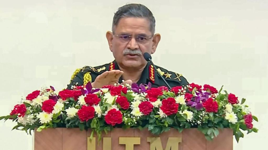 army chief on next war, India Army Chief, Operation Sindoor, military technology, national security strategy, IIT Madras speech, whole-of-nation approach, military-public partnership, modern warfare tactics, information campaign, integrated defence operations