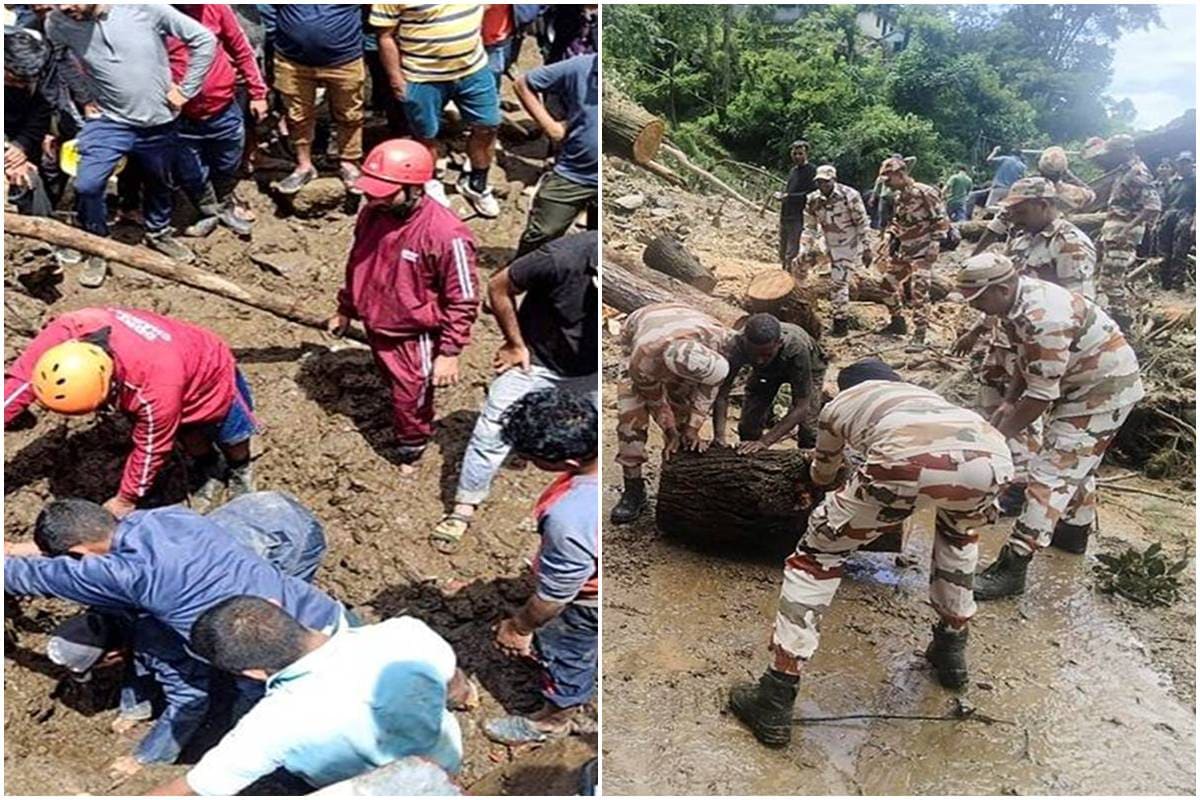 Uttarakhand Chamoli cloudburst rescue operations