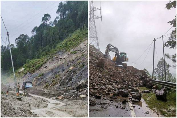 In another devastating incident, a second cloudburst occurred in Sukhi Top near Harshil. No casualties have been reported so far, but surveillance is currently going on. (Photo source: PTI)