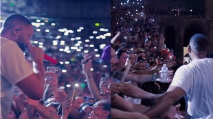 Will Smith using AI? Footage of cheering fans at UK concert prompts outrage on social media (YouTube video screengrab)