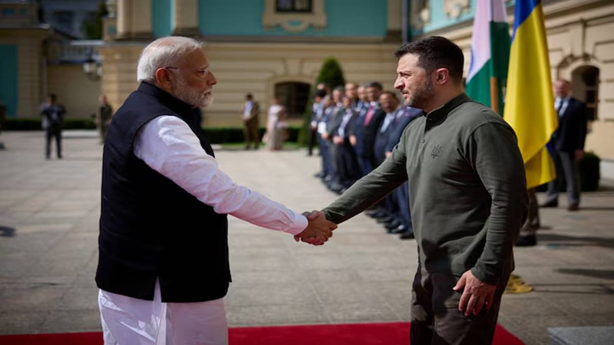 PM Modi dials Zelensky amid China trip, reiterates support for 'peaceful settlement of conflict' (File photo: Reuters) PM Modi dials Zelensky amid China trip, reiterates support for 'peaceful settlement of conflict' (File photo: Reuters)