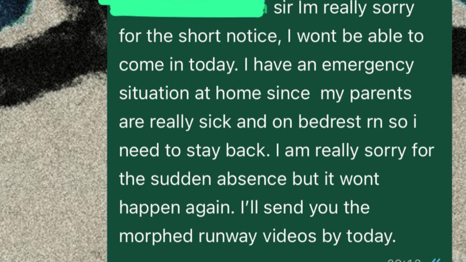 “Boss won’t allow my friend to take emergency leave as an unpaid intern,” wrote a man on Reddit along with a screenshot of the WhatsApp chat between the boss and the intern.