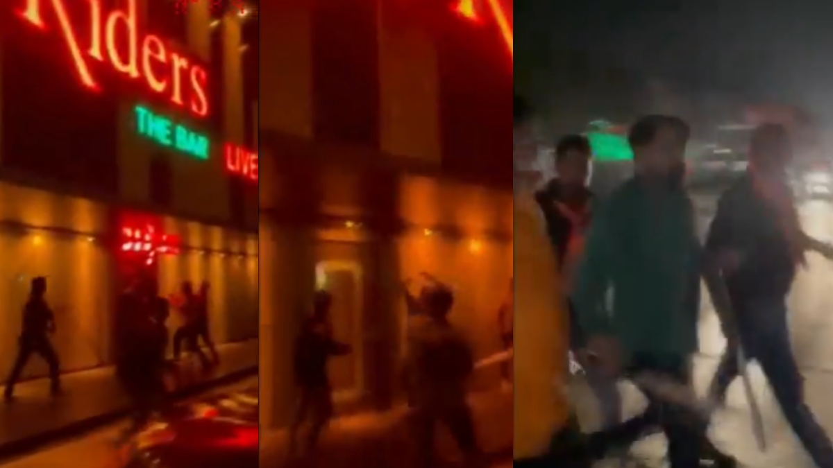 'Will not allow such obscenity': MNS workers vandalise dance bar in Navi Mumbai 'Will not allow such obscenity': MNS workers vandalise dance bar in Navi Mumbai