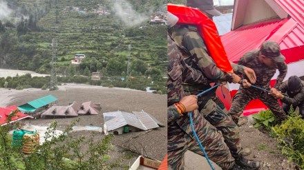 Uttarakhand cloudburst: At least 4 dead, several Indian Army soldiers missing Uttarakhand cloudburst: At least 4 dead, several Indian Army soldiers missing