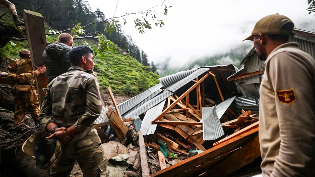 Kishtwar cloudburst in images: Rescue operations underway as villagers mourn losses