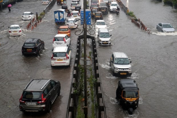According to the latest IMD forecast, red alerts have now been issued for Pune, Thane, and Raigad districts as well, signalling a risk of intense rainfall in the coming days. (Express Photo)