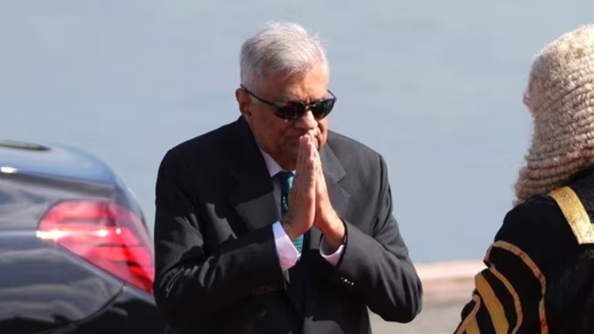 Former Sri Lankan President Ranil Wickremesinghe arrested Former Sri Lankan President Ranil Wickremesinghe arrested
