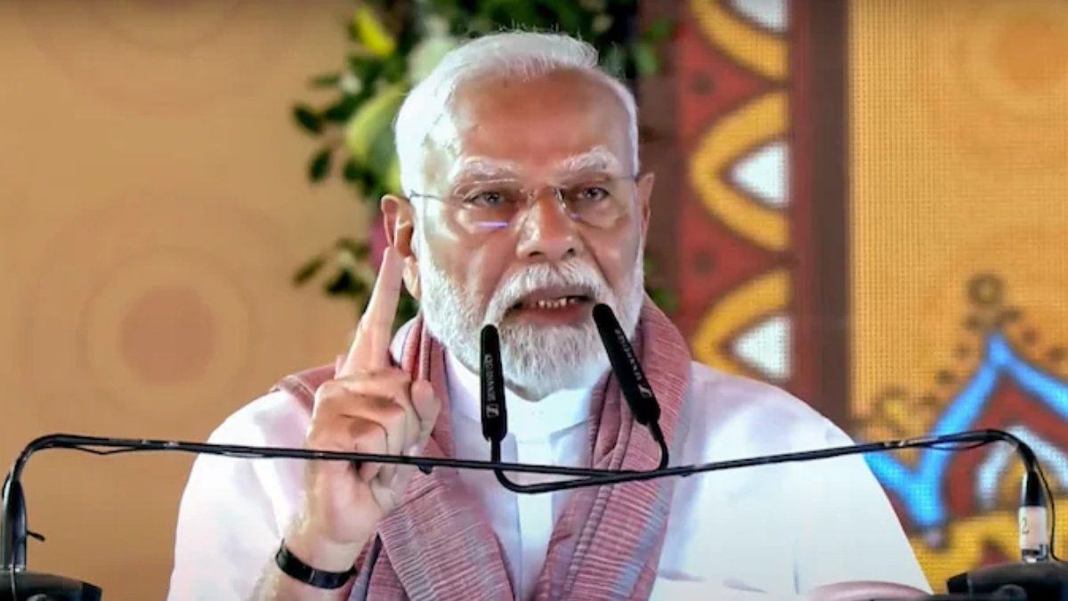 'They are supporting infiltrators': PM Modi takes a dig at RJD and Congress, says 'people of Bihar must remain vigilant' 'They are supporting infiltrators': PM Modi takes a dig at RJD and Congress, says 'people of Bihar must remain vigilant'