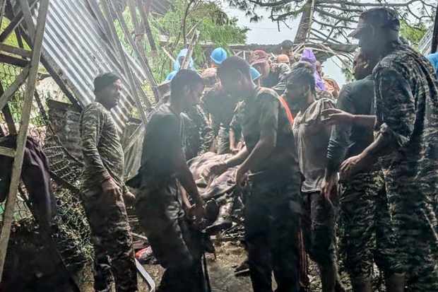 Rescue operation underway following a flood threat due to incessant rainfall. (Image source: PTI)
