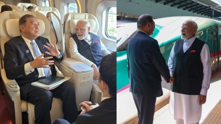 PM Modi rides bullet train to Sendai with Japanese PM Ishiba; meet Indian train drivers PM Modi rides bullet train to Sendai with Japanese PM Ishiba; meet Indian train drivers