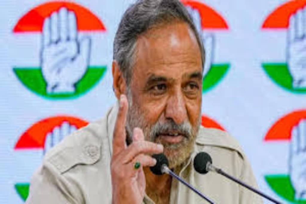 Veteran Congress Leader Anand Sharma Resigns to Pave Way for Younger Generation. (Image Source: PTI) Veteran Congress Leader Anand Sharma Resigns to Pave Way for Younger Generation. (Image Source: PTI)