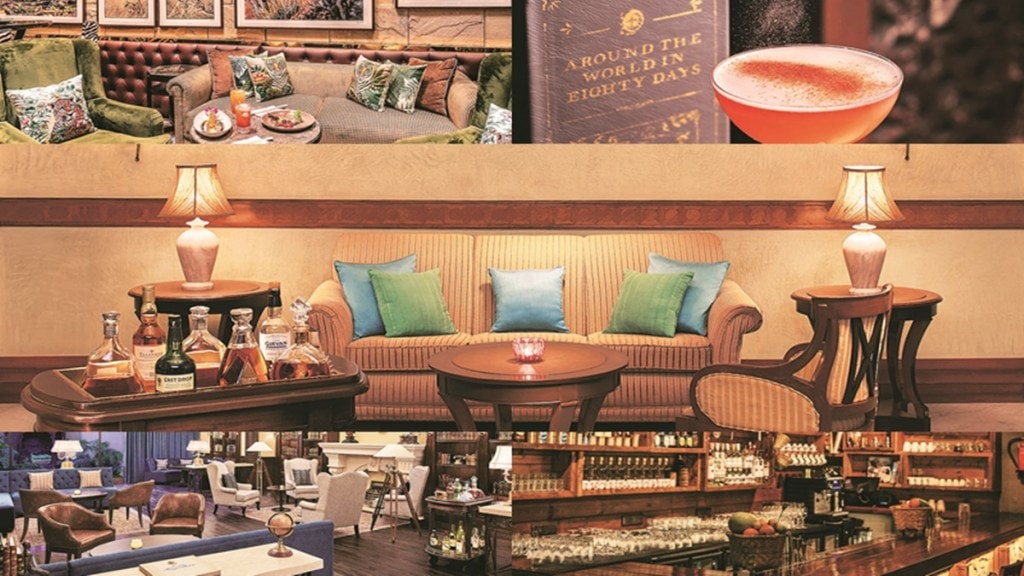 design, decor, cocktail, lifestyle, Lord Elgin, Sawai Man Mahal, Safari Lounge