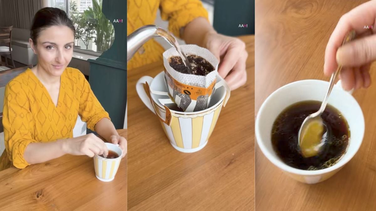 Soha Ali Khan on ghee coffee