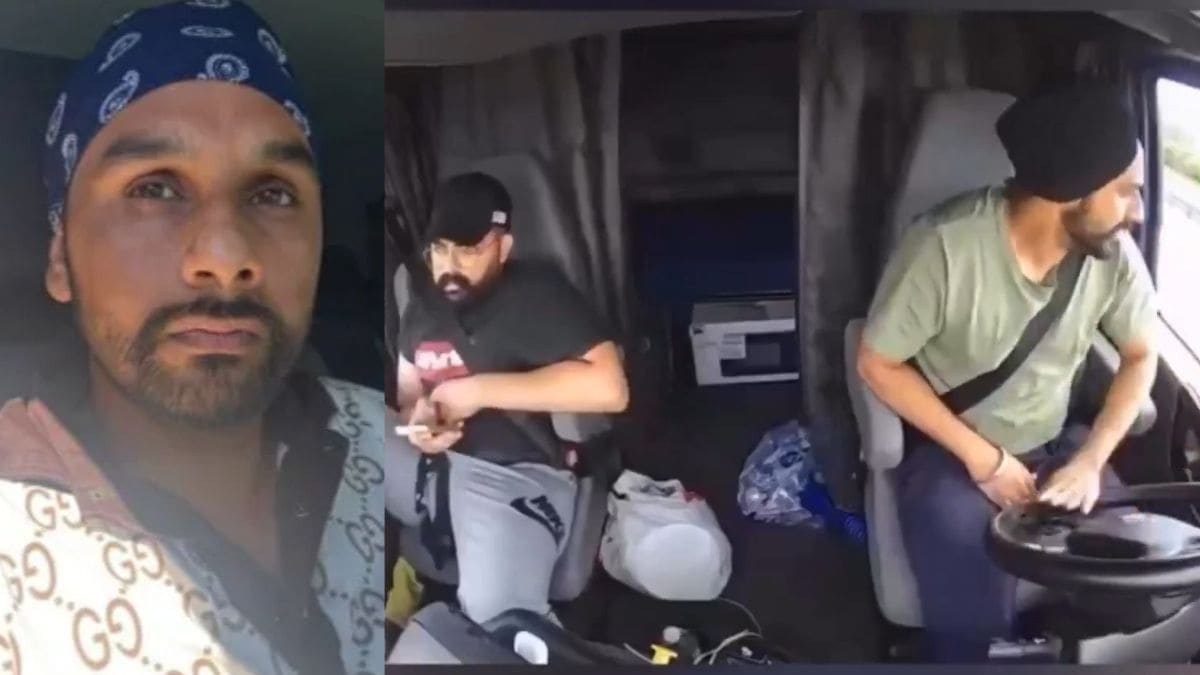 Harjinder Singh - driver license, illegal US entry