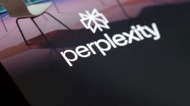 The Perplexity app interface has been redesigned with a persistent sidebar for easier navigation, mirroring the layout found on desktop browsers.