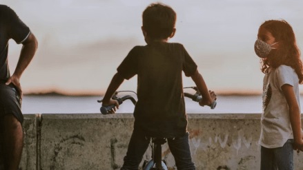 The six-year-old was not only punched in face and neck, but a boy also pushed the wheel of a bicycle onto her private parts. The group also also hurled racist slurs at her.