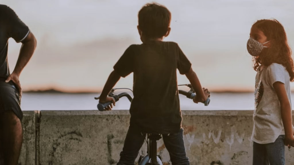 The six-year-old was not only punched in face and neck, but a boy also pushed the wheel of a bicycle onto her private parts. The group also also hurled racist slurs at her.