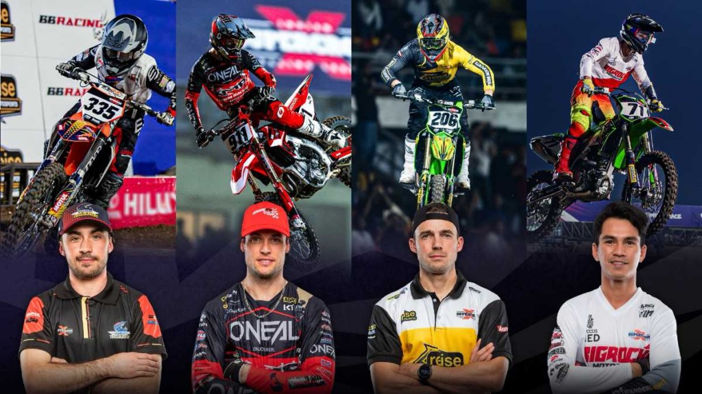 Indian Supercross Racing League Introduces Rider Retention Mechanism