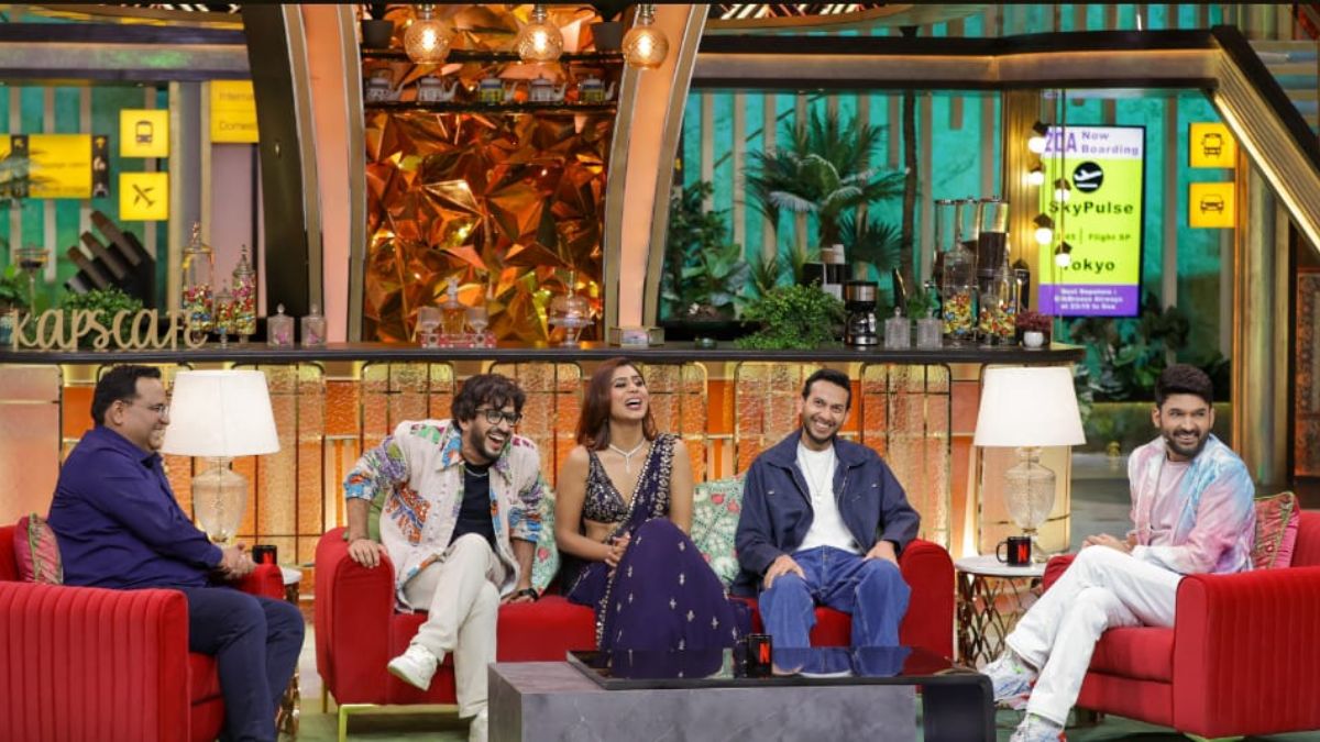 The upcoming episode of The Great Indian Kapil Show will be graced by India's top entrepreneurs. The upcoming episode of The Great Indian Kapil Show will be graced by India's top entrepreneurs.