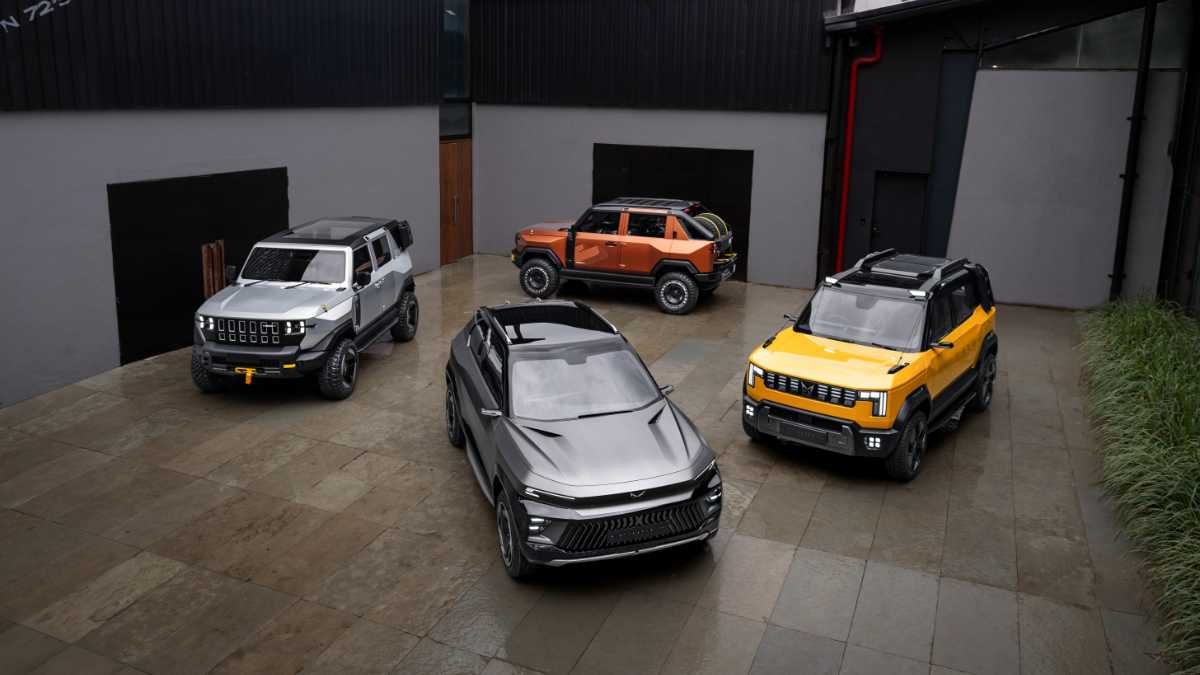 Mahindra's new Mahindra Vision S, Vision, T, Vision X, and Vision SXT unveiled