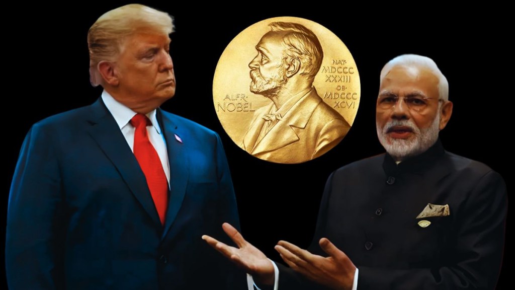 Modi Trump nobel
