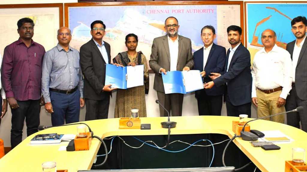 Toyota renews agreement with Kamarajar Port