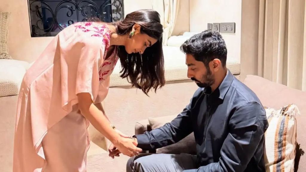 Pooja Hegde Rakshabandhan outfit