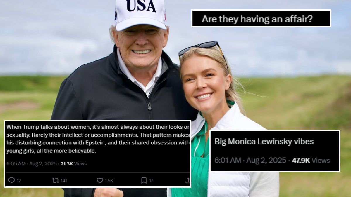 Trump on Karoline Leavitt