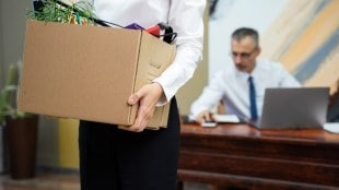Layoffs: The employee claimed that their boss terminated their employment over an email after they told them that went for a job interview.