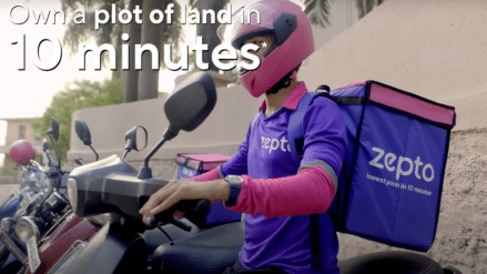 People in Delhi-NCR can now explore and enquire about land on Zepto and buy their preferred plot in just 10 minutes.