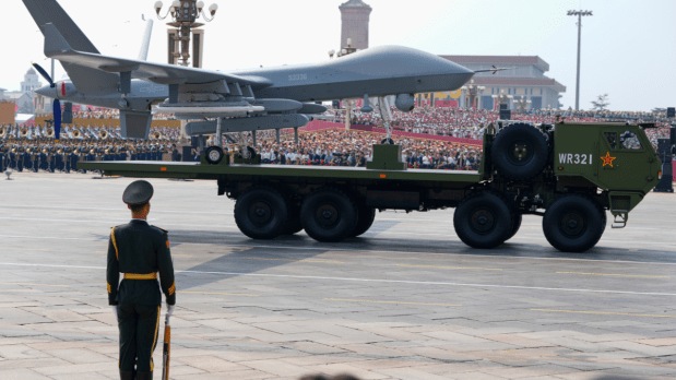 The parade showcased China’s most advanced weaponry, much of it being revealed publicly for the first time. Military officials confirmed that the display included hypersonic missiles, long-range precision strike systems, anti-drone technology, stealth drones and strategic bombers. (Photo Source: Associated Press)