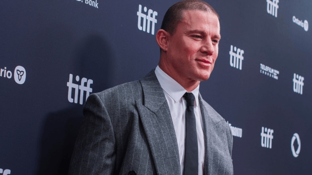 Channing Tatum arrives on the red carpet for 'Roofman' at the Toronto International Film Festival in Toronto, Saturday. (Photo Source: Associated Press)