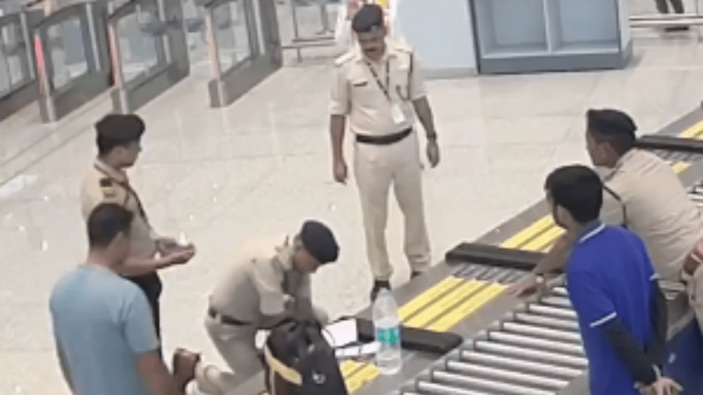 CISF officer saves passenger’s life at Delhi Airport with quick CPR. CISF officer saves passenger’s life at Delhi Airport with quick CPR.