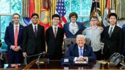 Meet Agastya Goel: Indian-Origin teen photographed with Trump for his genius win