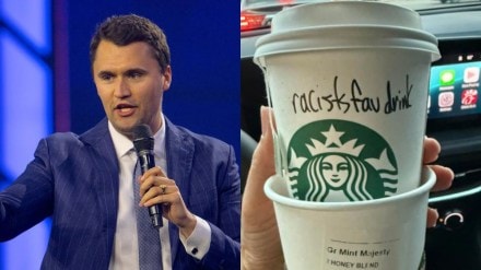 ‘This is such an insult:’ Customer orders Charlie Kirk’s Starbucks drink, finds vile message on it ‘This is such an insult:’ Customer orders Charlie Kirk’s Starbucks drink, finds vile message on it