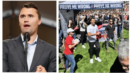 Conservative commentator Charlie Kirk shot at Utah Valley University during an event