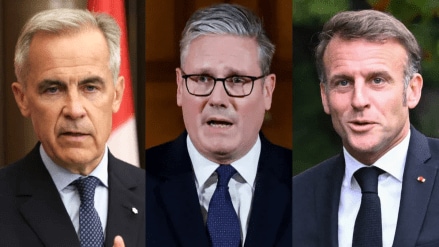 In his closing remarks, Keir Starmer calls on countries to "channel our efforts" to bring about "the peaceful future that we want to see". It's "the best hope for peace and security for all sides", he added.
In his closing remarks, Keir Starmer calls on countries to "channel our efforts" to bring about "the peaceful future that we want to see". It's "the best hope for peace and security for all sides", he added.