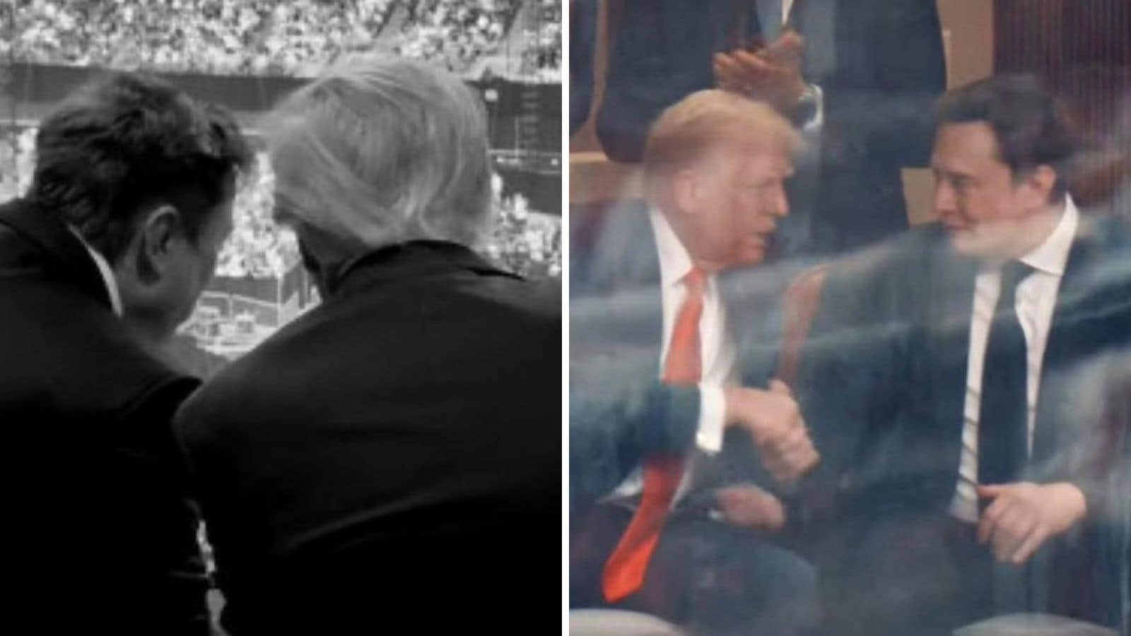 Elon Musk and Donald Trump reunite at Charlie Kirk's funeral