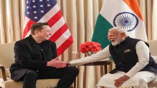 Elon musk and narendra modi