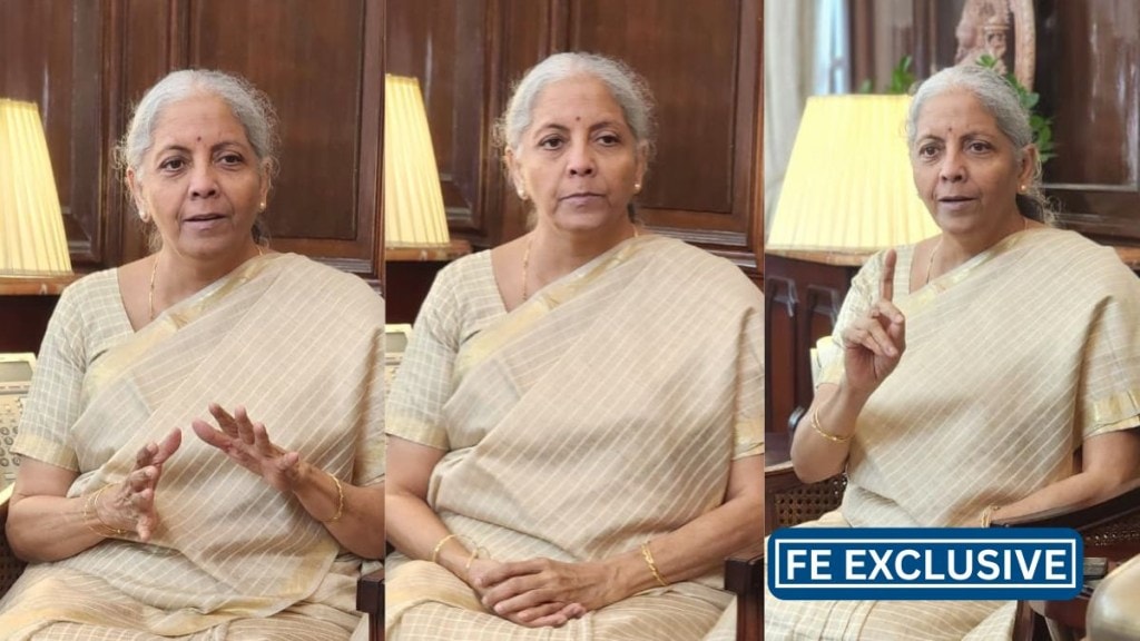 Finance Minister Nirmala Sitharaman exclusive on Financial Express Finance Minister Nirmala Sitharaman exclusive on Financial Express