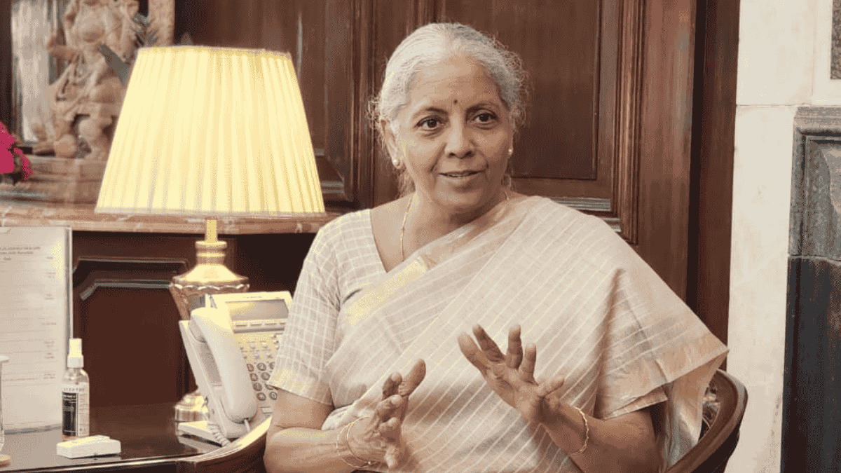 Finance Minister Nirmala Sitharaman Finance Minister Nirmala Sitharaman