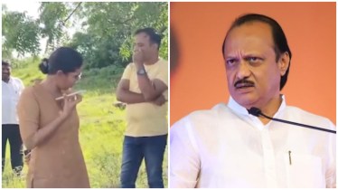 Ajit Pawar threatens woman IPS officer , Who is Anjana Krishna