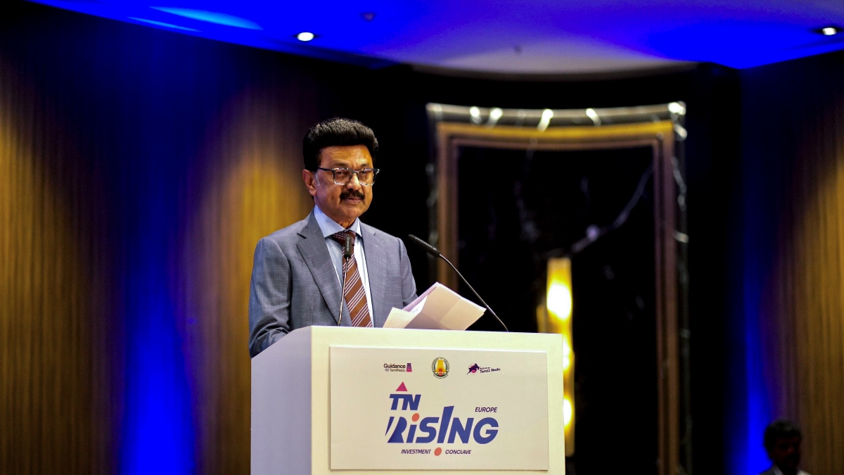 MK Stalin in London MK Stalin in London