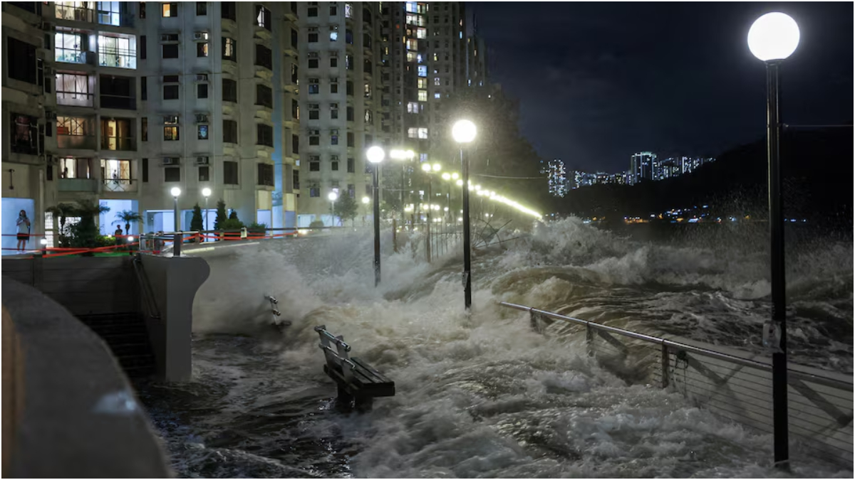 Breaking News: Typhoon Ragasa Alert in Hong Kong
