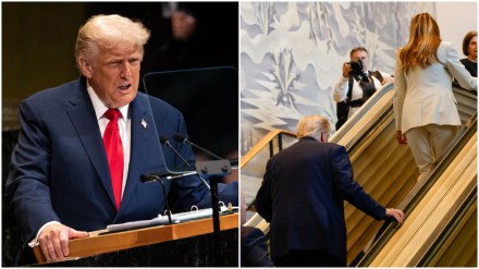 Trump demands probe in UN escalator and teleprompter mishap