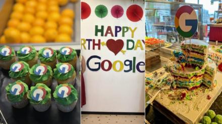 Google birthday bash, google Bengaluru employee, Google birthday bengaluru, trending news, LinkedIn, google birthday photos