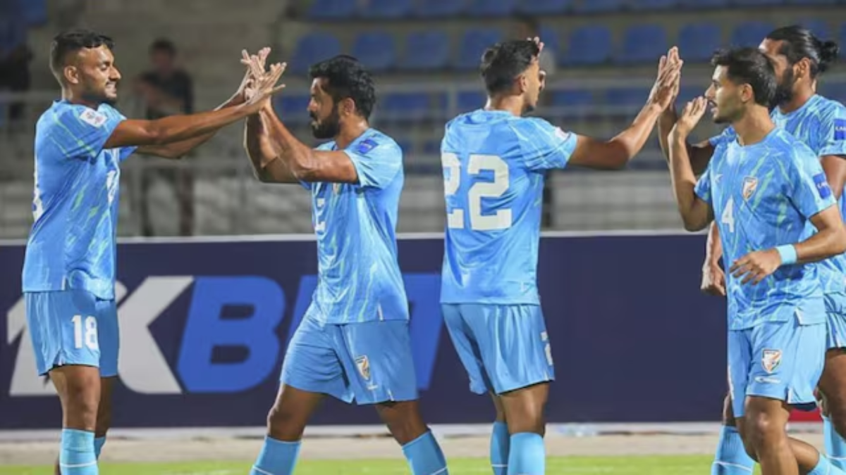 India clinched a thrilling 3-2 win on penalties against Oman after a 1-1 draw in the third-place playoff of the CAFA Nations Cup at the Hisor Central Stadium. India clinched a thrilling 3-2 win on penalties against Oman after a 1-1 draw in the third-place playoff of the CAFA Nations Cup at the Hisor Central Stadium.