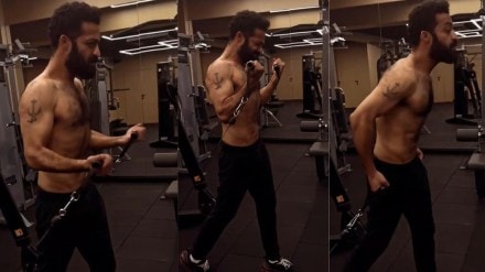 Jr NTR’s viral workout for movie Dragon